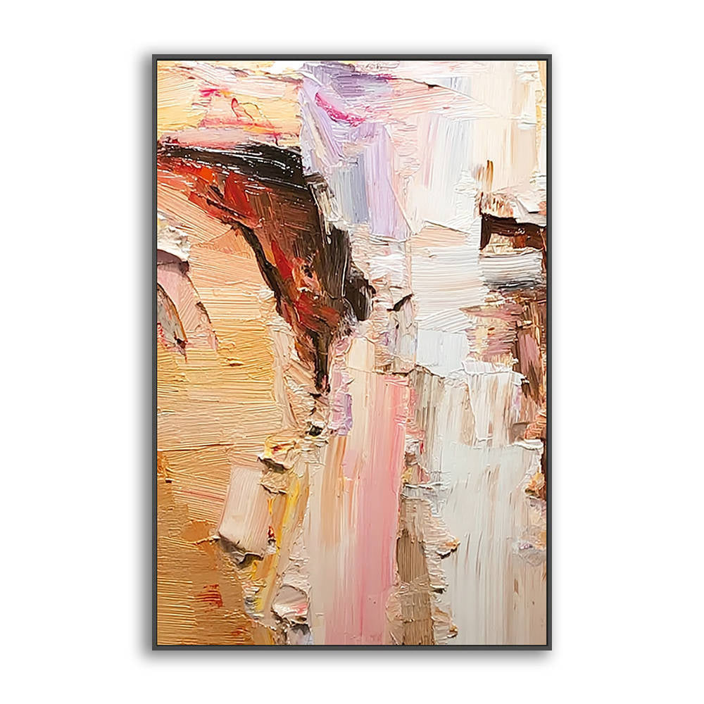 Modern Acrylic Painting for Living Room Wall Decor #YX323