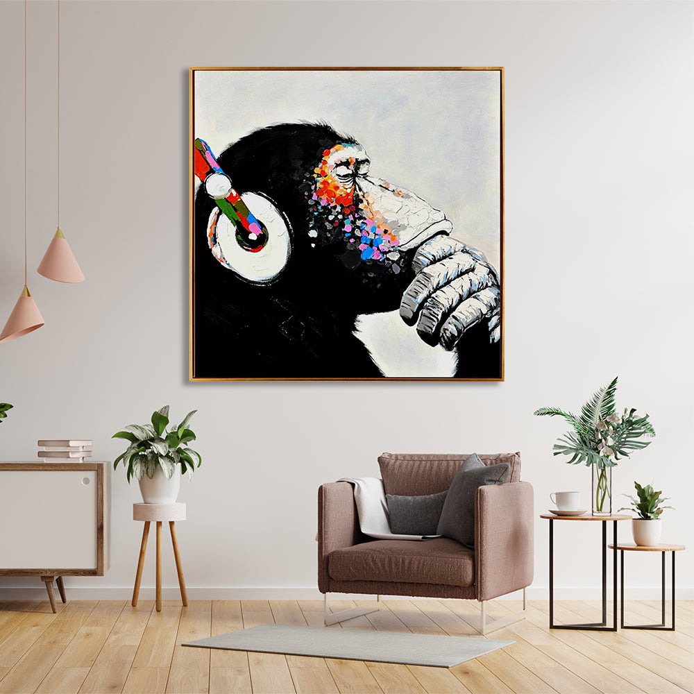 Colorful Chimp in Tune #VA349