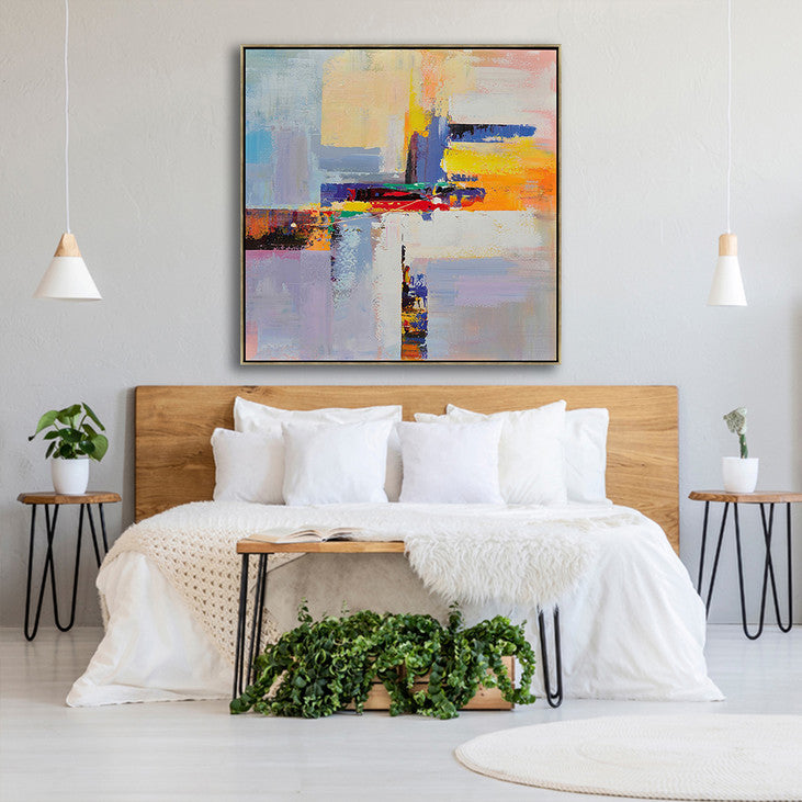 Blended Modern Art for Home Decor #VA376