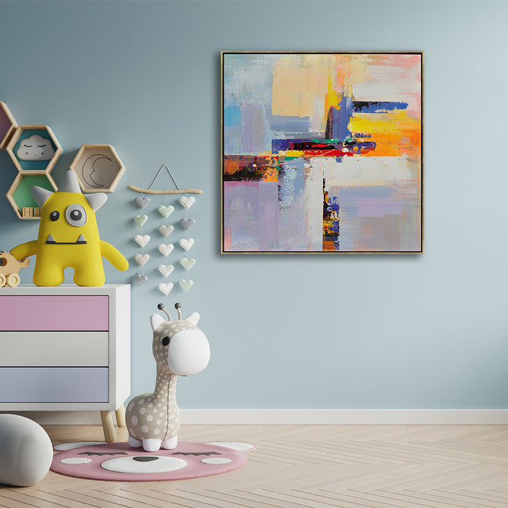 Blended Modern Art for Home Decor #VA376
