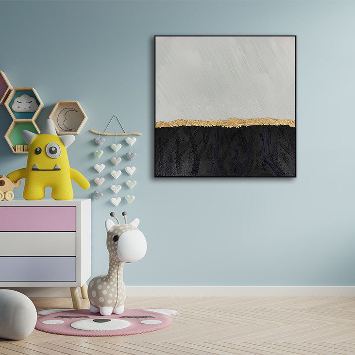 Hand Painted Abstract Art Canvas #VA377