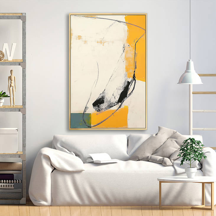 Abstract Handmade Canvas Art #YX243