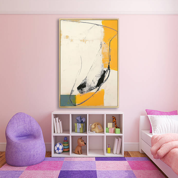 Abstract Handmade Canvas Art #YX243