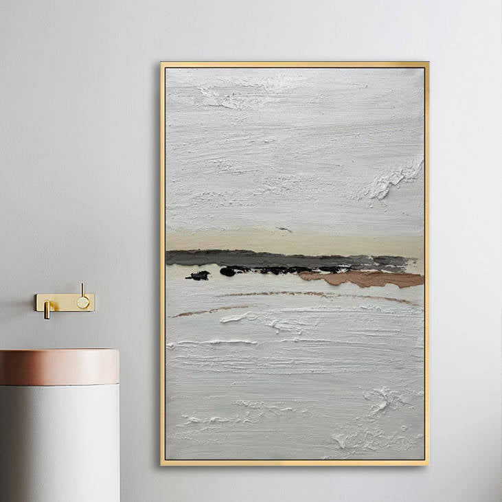 Minimalist Hand Painted Canvas Painting #YX260
