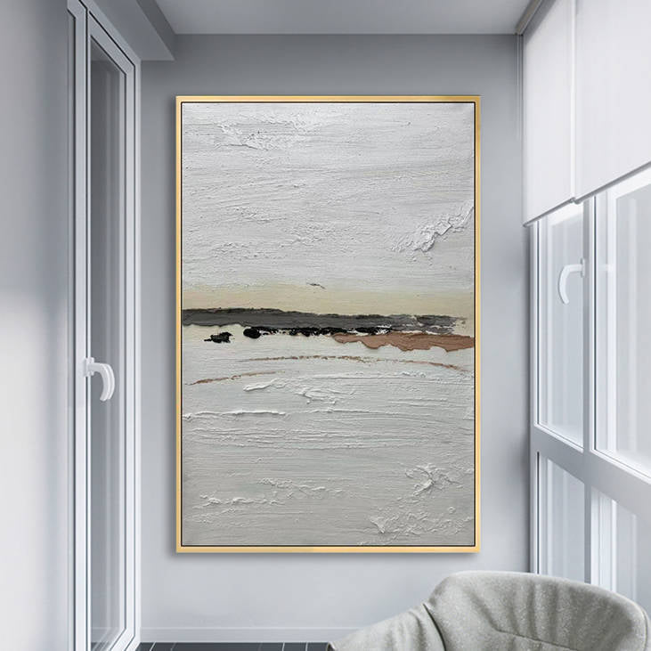 Minimalist Hand Painted Canvas Painting #YX260