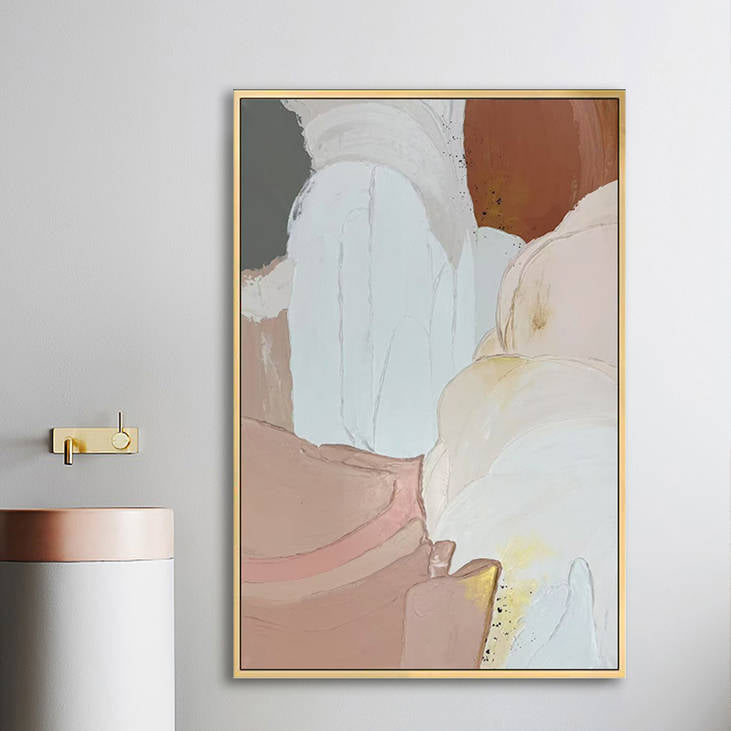 Abstract Hand Painted Wall Art #YX267