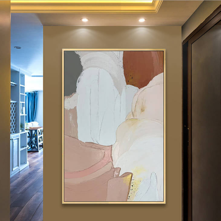 Abstract Hand Painted Wall Art #YX267