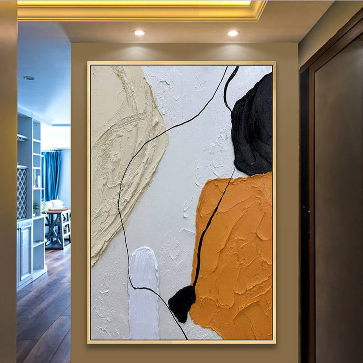 Textured Abstract Hand Painted Wall Art #YX274