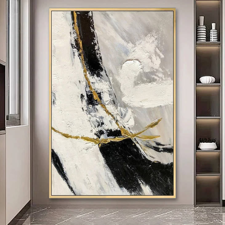 Modern Textured Canvas Painting for Home Decor #YX276