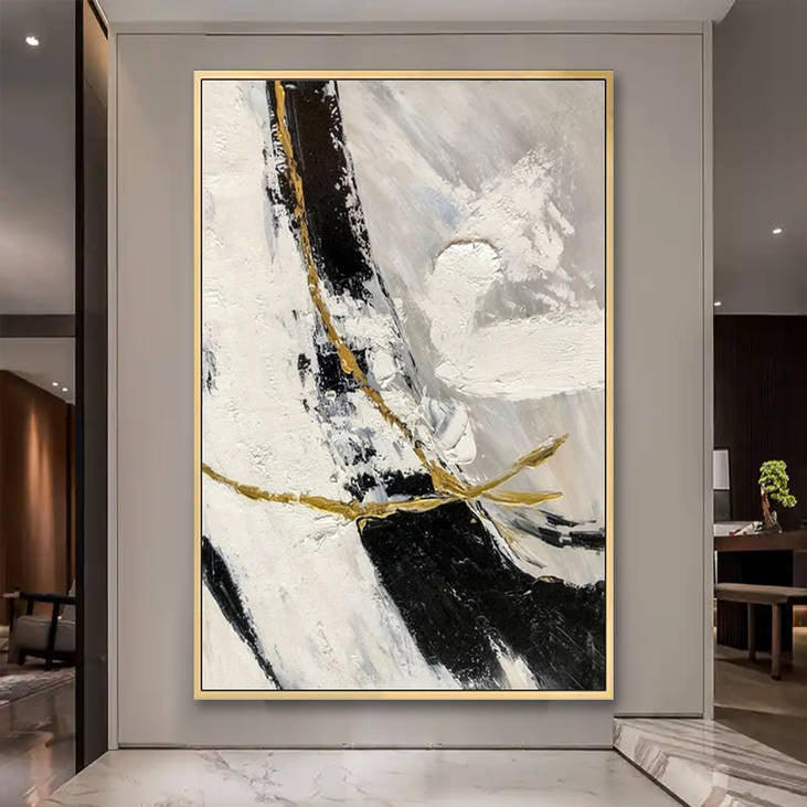 Modern Textured Canvas Painting for Home Decor #YX276