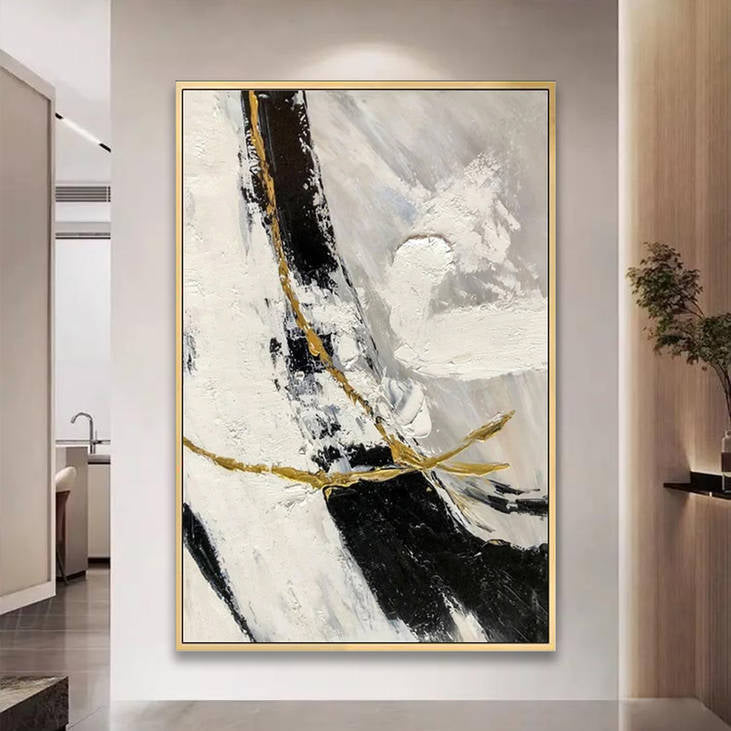 Modern Textured Canvas Painting for Home Decor #YX276