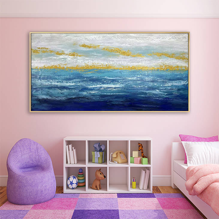 Abstract Ocean Wall Decor for Home & Office #YX285