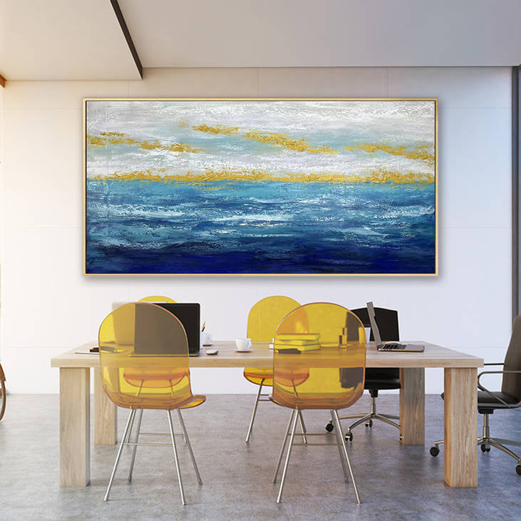 Abstract Ocean Wall Decor for Home & Office #YX285