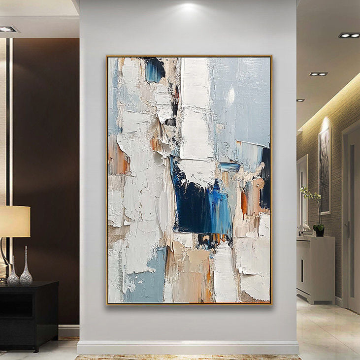 Textured Grey - Blue Cascade #YX60