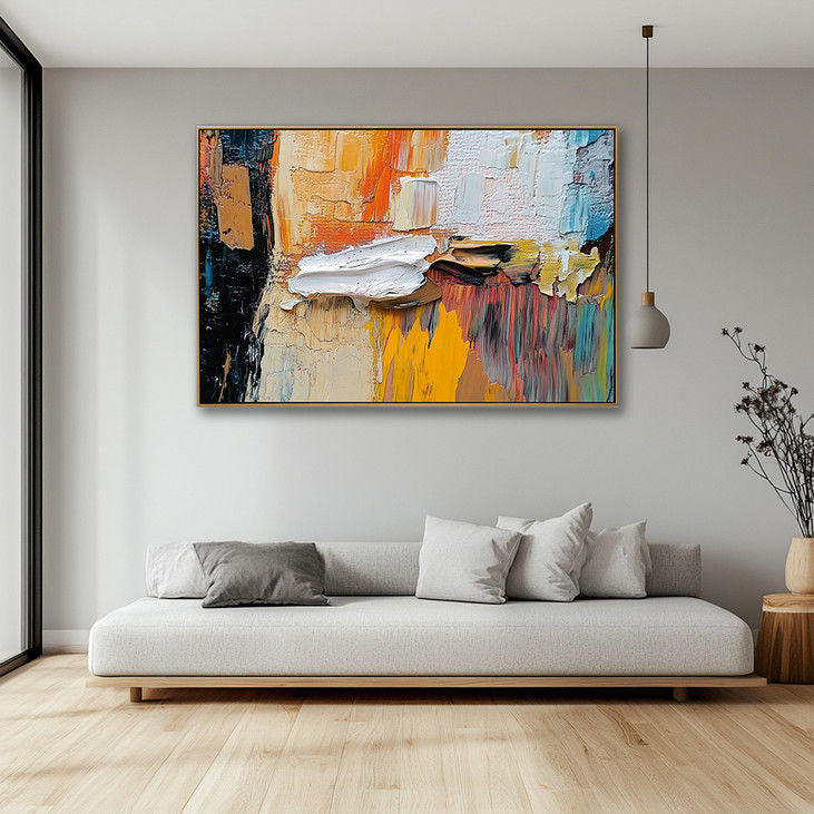 3D Textured Abstract Painting #YX115