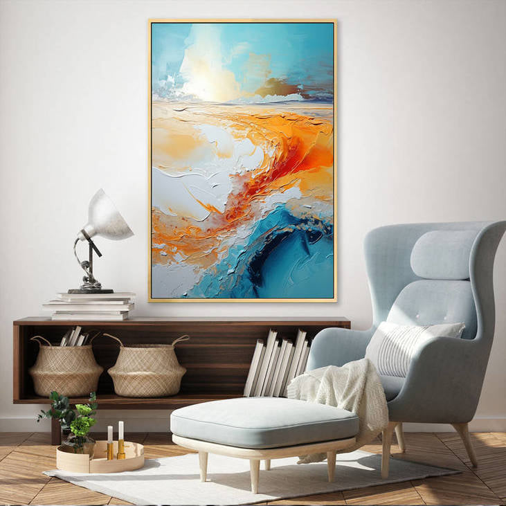 Dawn’s Abstract Embrace #VA34