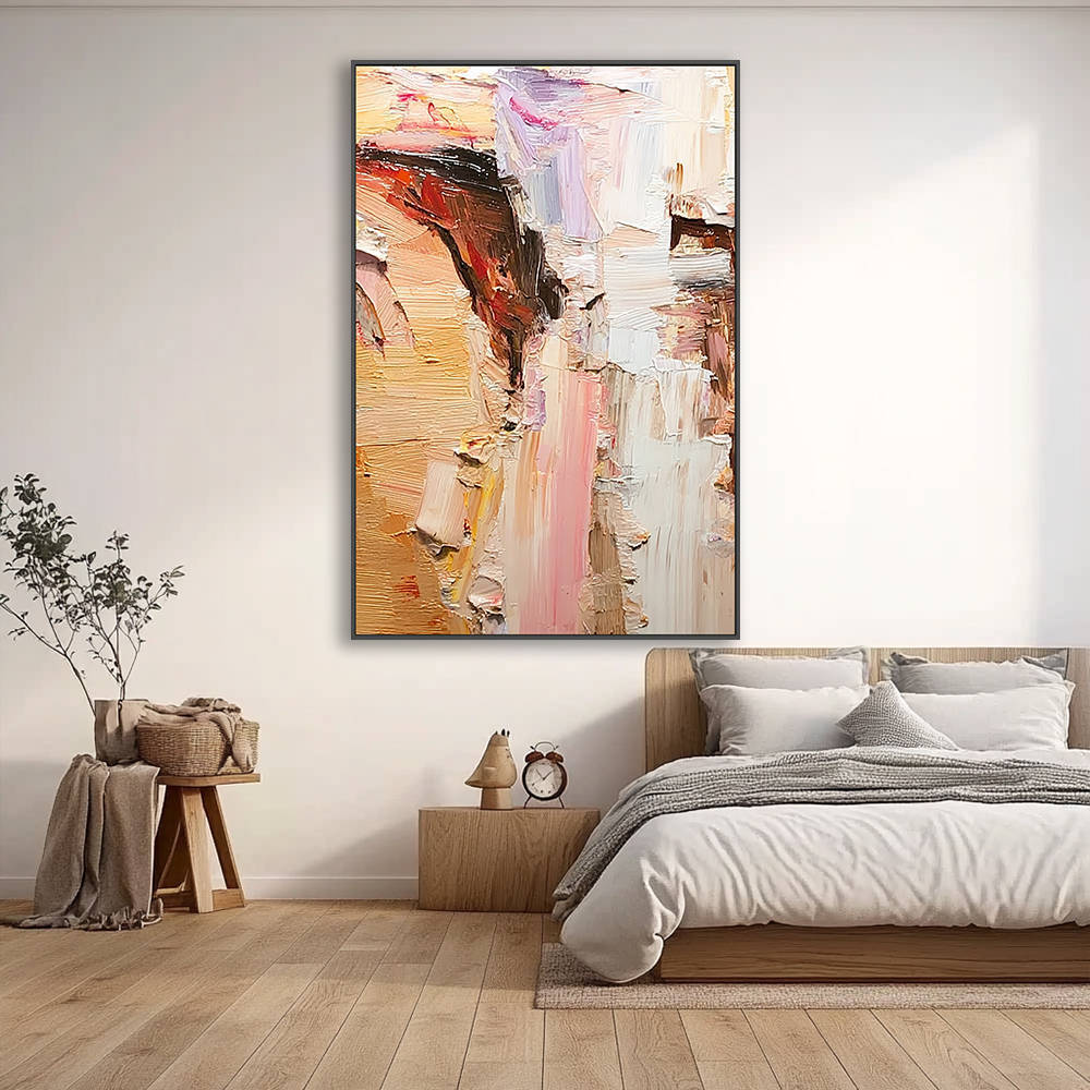 Modern Acrylic Painting for Living Room Wall Decor #YX323