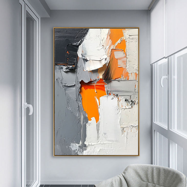 Impasto Abstract Canvas Wall Art #YX197