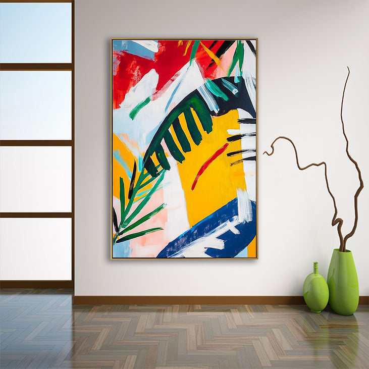 Modern Exotic Abstract #YX186