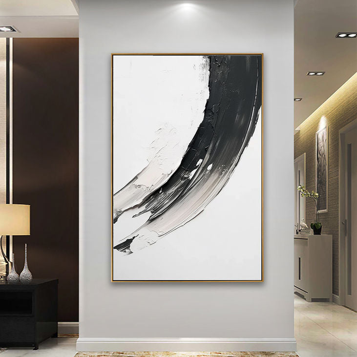 Hand Painted Minimalist Abstract Canvas #YX161