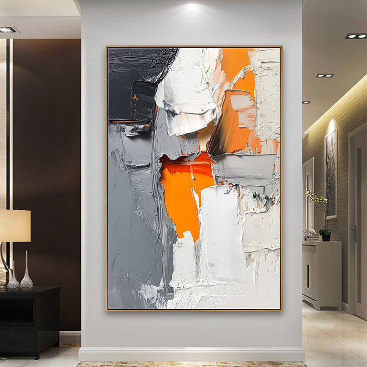 Impasto Abstract Canvas Wall Art #YX197