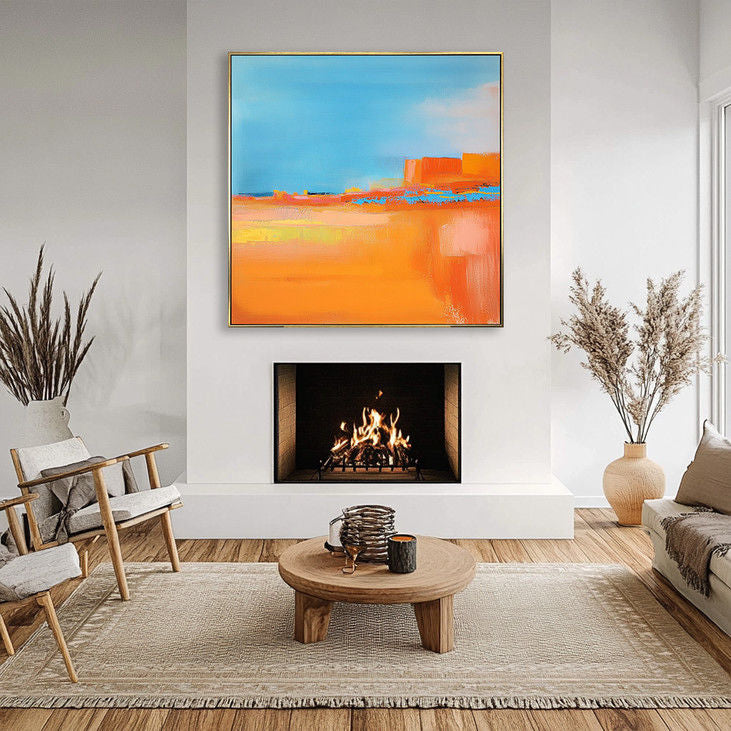 Abstract Horizon Scene Painting #YX144