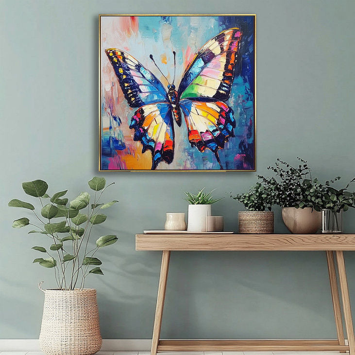 Vibrant Colorful Butterfly Art #YX35