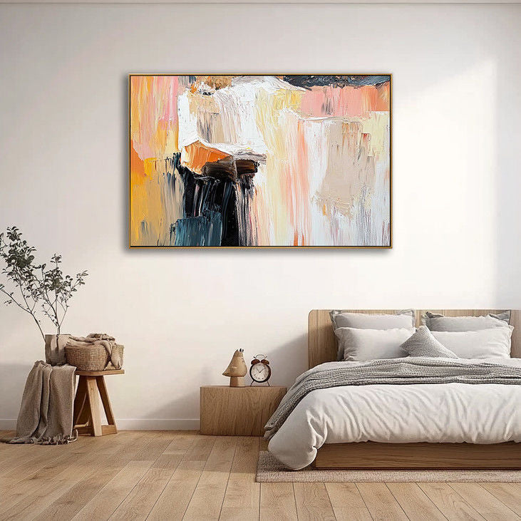 Abstract Impasto Canvas Art #YX107