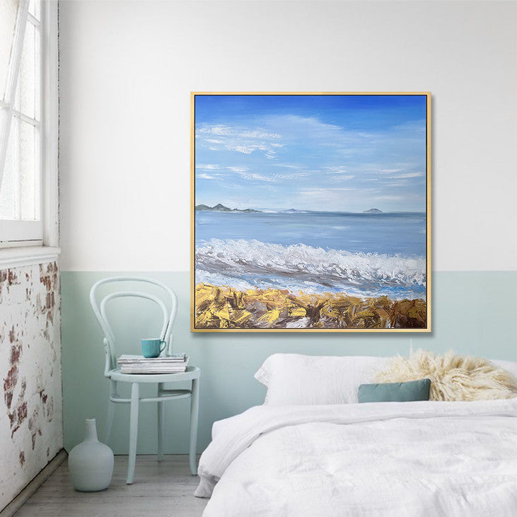 Contemporary Beach Canvas #VA355