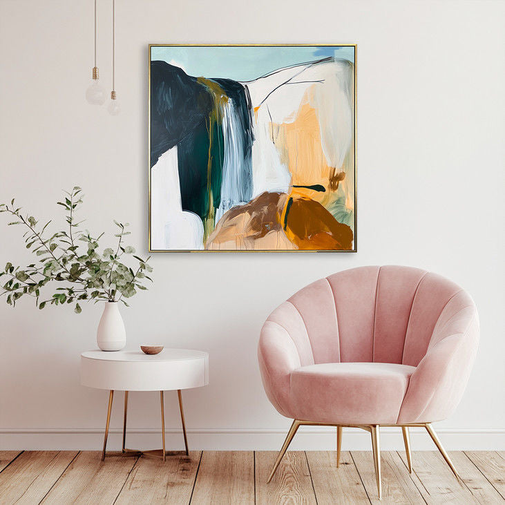 Modern Abstract Landscape Art #YX146