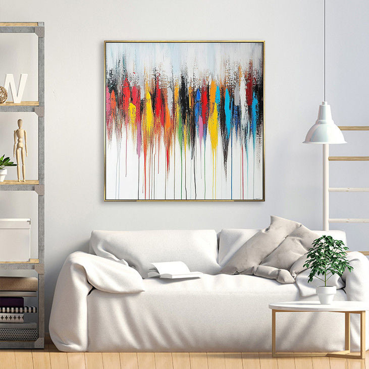 Modern Drip Style Wall Art #YX138