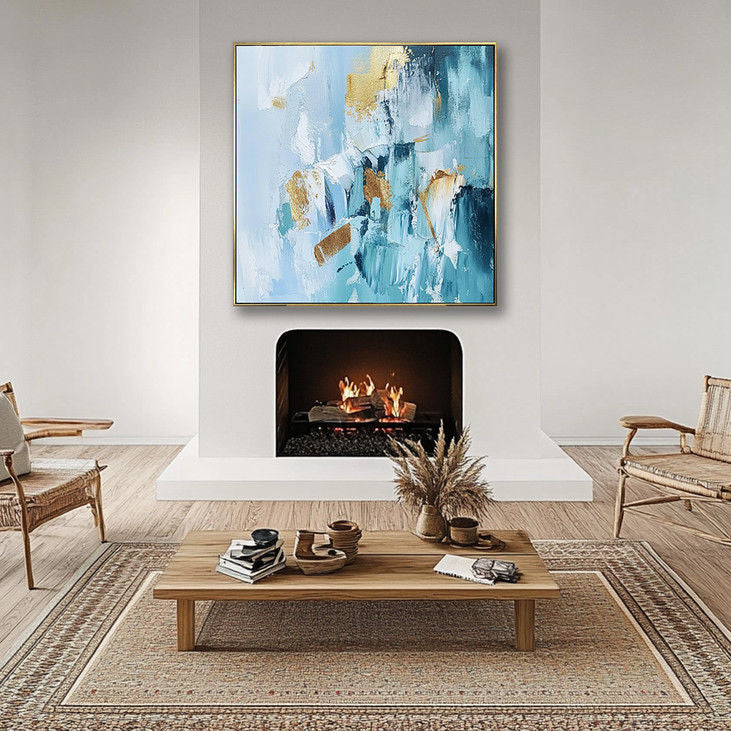 Modern Minimalist Abstract Painting #YX40