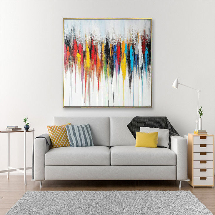 Modern Drip Style Wall Art #YX138