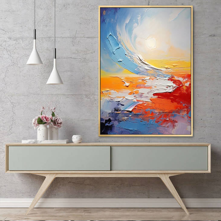 Dynamic Sea & Sky Painting #VA29