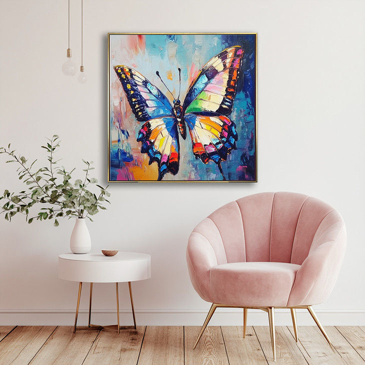 Vibrant Colorful Butterfly Art #YX35