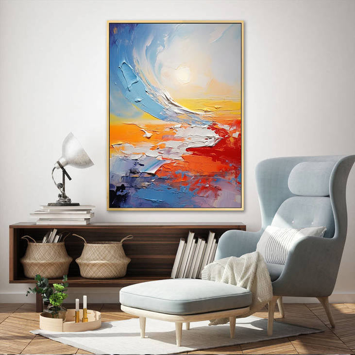 Dynamic Sea & Sky Painting #VA29
