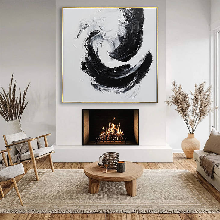 Modern Minimalist Textured Wall Decor #YX335