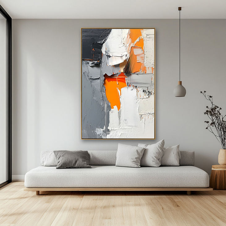 Impasto Abstract Canvas Wall Art #YX197
