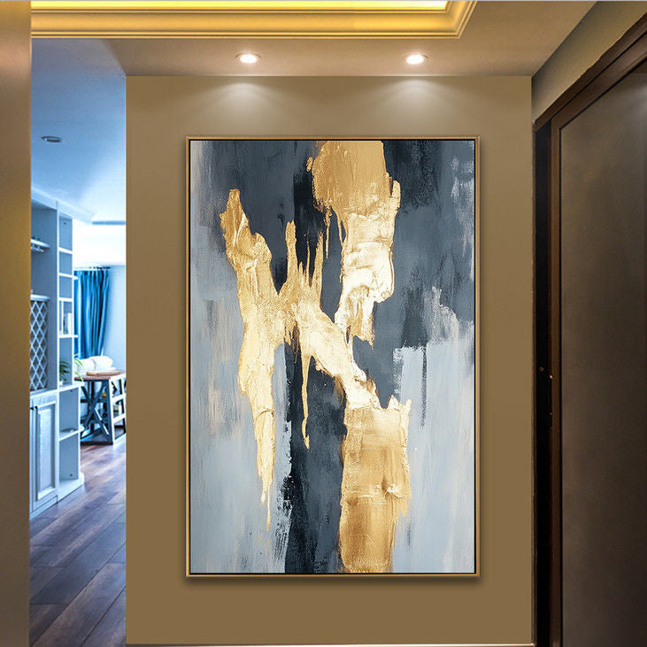 Unique Gold Foil Wall Art #YX77