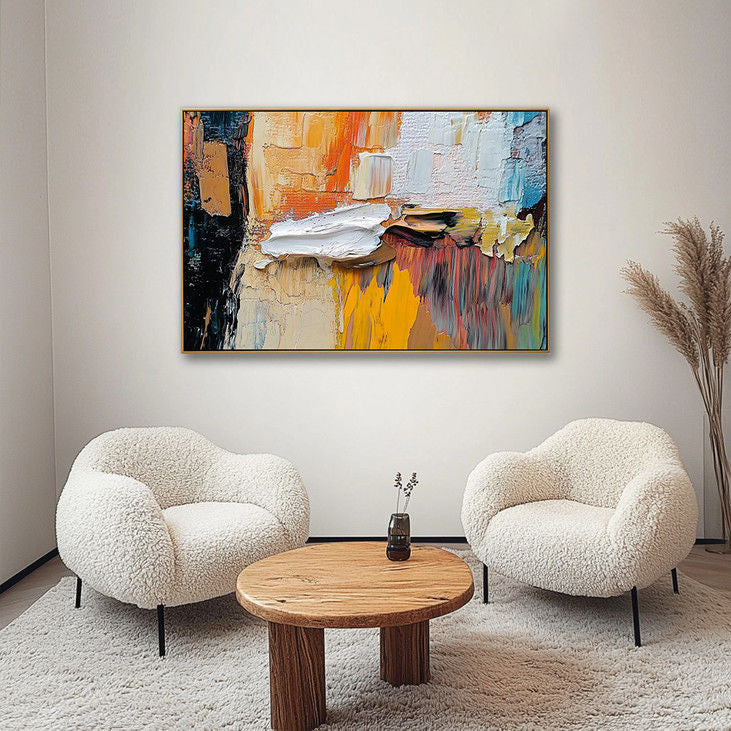 3D Textured Abstract Painting #YX115