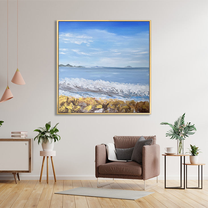 Contemporary Beach Canvas #VA355