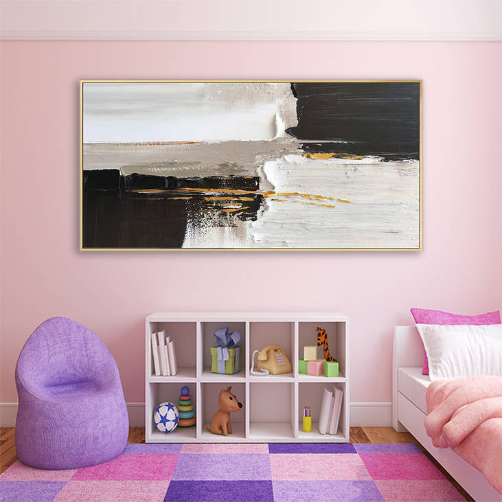 Abstract Textured Wall Art for Modern Home Decor #YX309