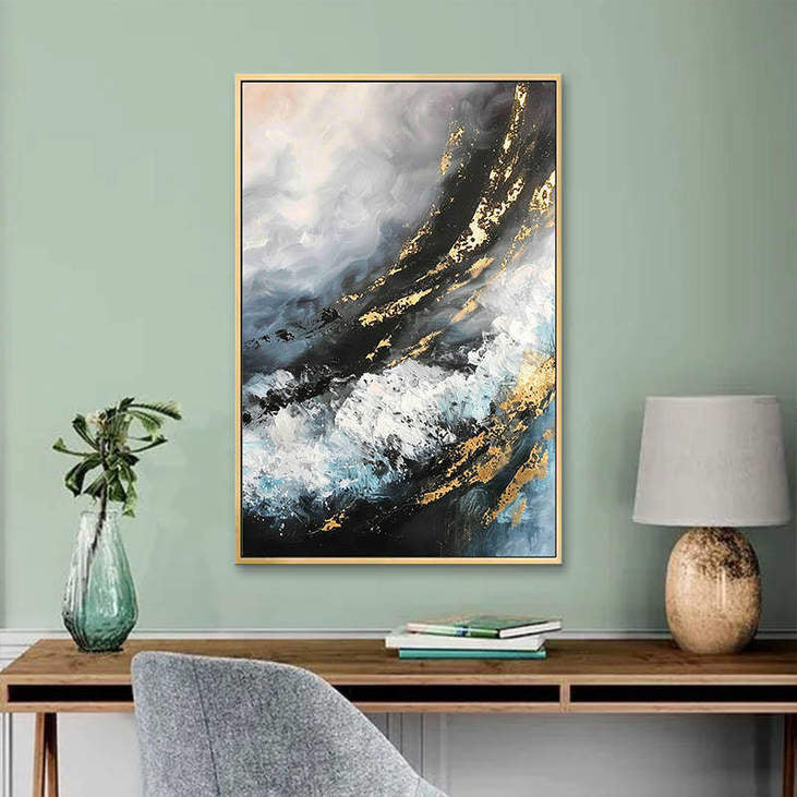 Contemporary Abstract Wall Painting #VA319