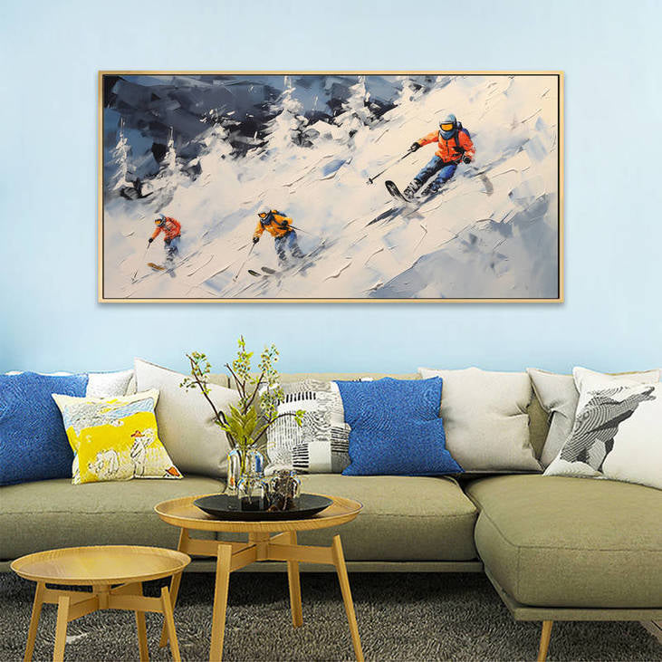 Dynamic Winter Sports Wall Art #VA100