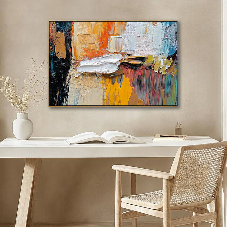 3D Textured Abstract Painting #YX115
