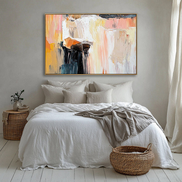 Abstract Impasto Canvas Art #YX107