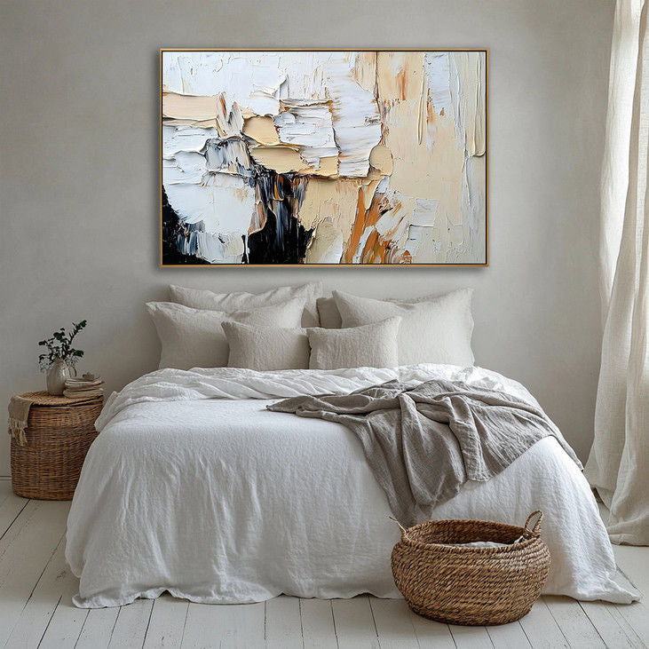 Hand Painted Impasto Art #YX106