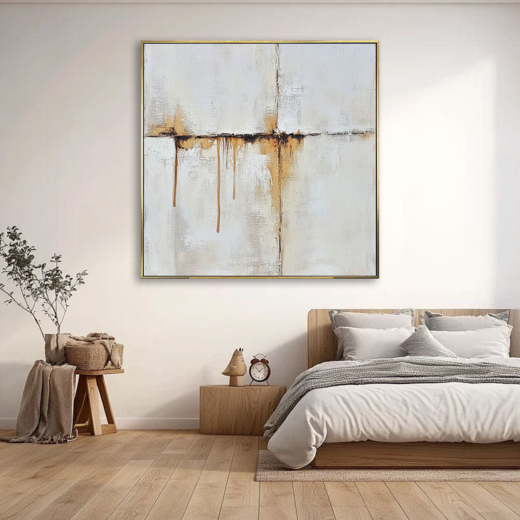 Earth Tones Abstract Paintings #YX151