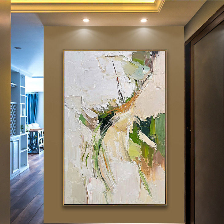 Contemporary Abstract Canvas Painting #YX63