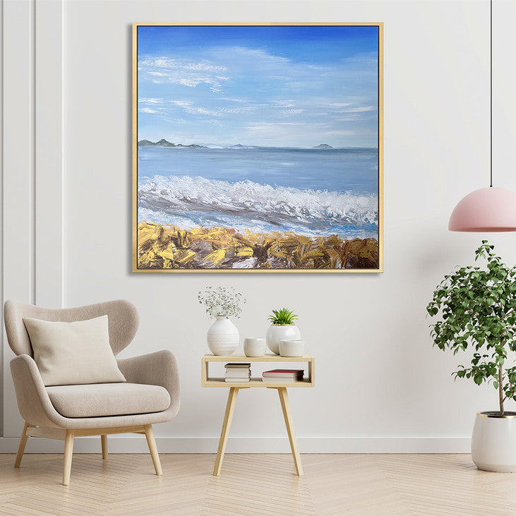 Contemporary Beach Canvas #VA355